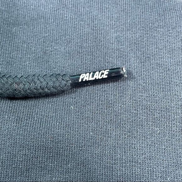 Palace Skateboards Men Medium Size Chenille TriFerg Navy Color Hoodie Sweatshirt - Picture 6 of 8